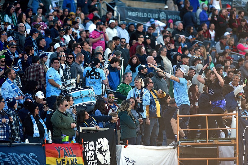 Staff file photo by Matt Hamilton / Chattanooga FC fans' next chance to cheer for their soccer team at home is Saturday night, when Flower City Union visits for a NISA match.