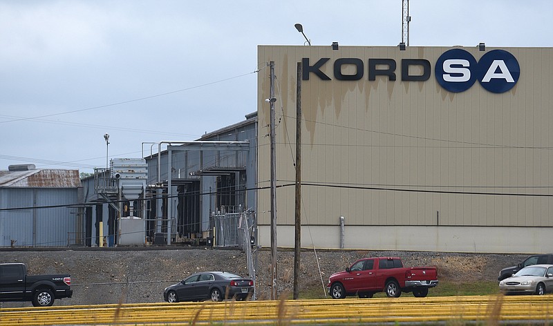 Staff Photo by Matt Hamilton / The Kordsa plant on North Access Road in Hixson is shown in 2022.