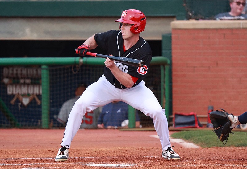 Chattanooga Lookouts photo / Chattanooga Lookouts outfielder and 2020 West Point graduate Jacob Hurtubise leads the team in several offensive categories early this season.