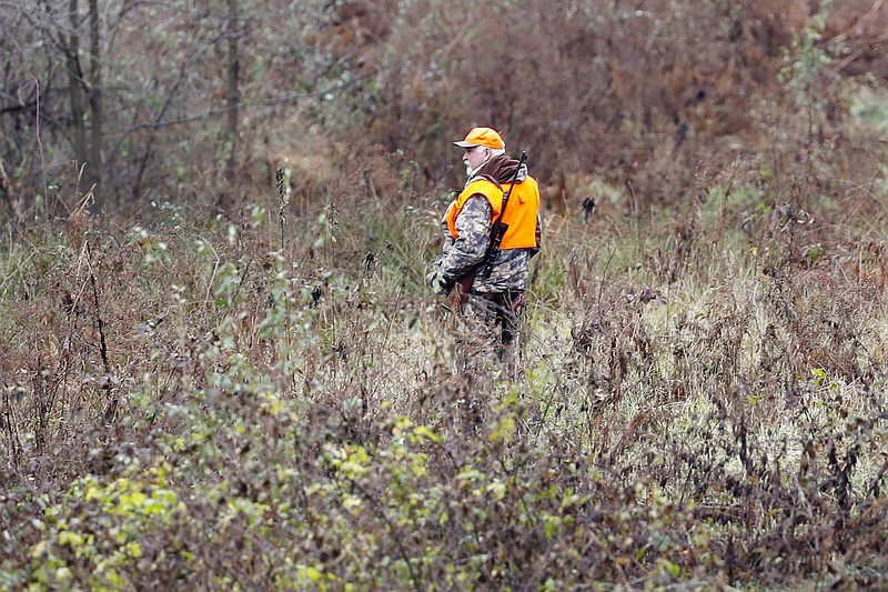 AP file photo by Keith Srakocic / The modern hunter may have technological advances his forebears did not, but in heading to the woods alone, there is a link to the ancestor settlers who blazed the trail, writes "Guns & Cornbread" columnist Larry Case.