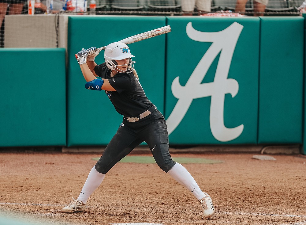 MTSU softball player Ansley Blevins | Chattanooga Times Free Press