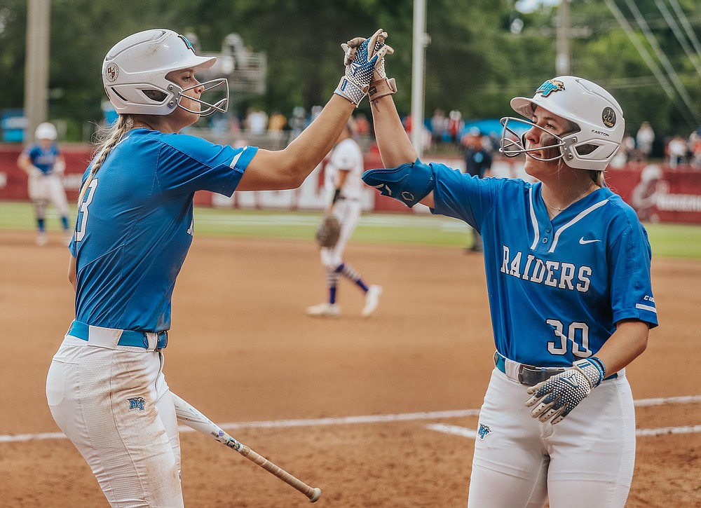 MTSU softball player Ansley Blevins | Chattanooga Times Free Press