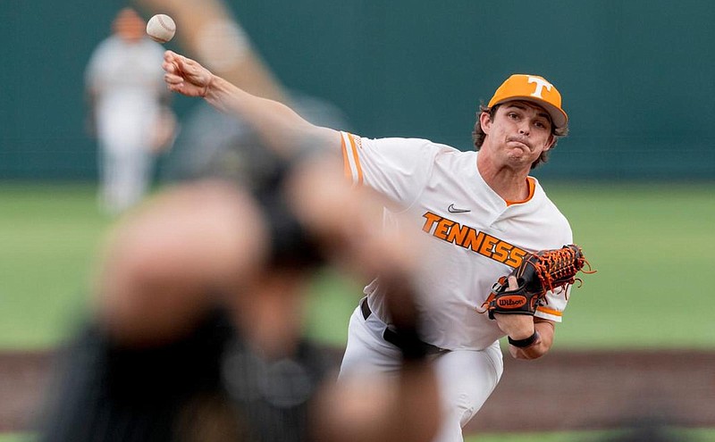 Tennessee Athletics photo / Should Andrew Lindsey get the start for Tennessee in Friday night's NCAA tournament opener against Charlotte in the Clemson Regional, he would be pitching against his former team.