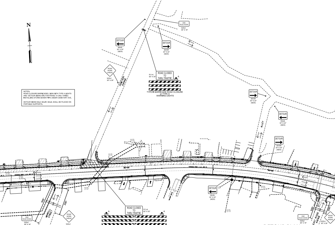 Cemetery Road in East Ridge to shut down for nine days Chattanooga