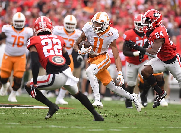 Jalin Hyatt Making Training Camp Noise After Career With Tennessee