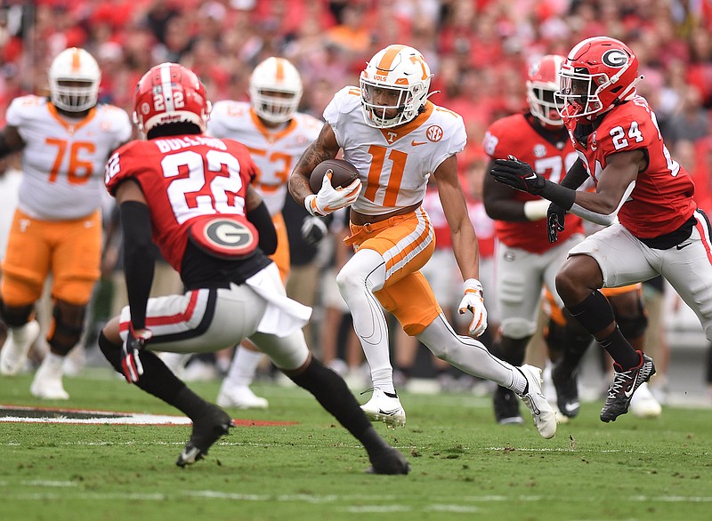 Tennessee football receiver Jalin Hyatt named First Team All-American