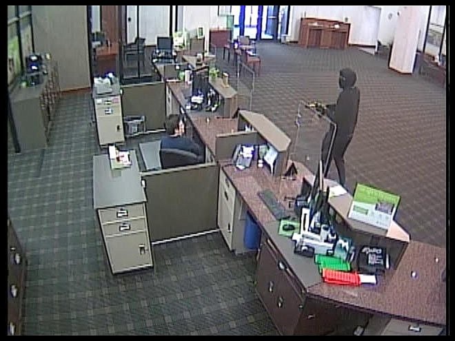 Chattanooga Police Department / Chattanooga police asked for the public's assistance in identifying the suspect from the robbery at Regions Bank on March 20. The suspect has been identified as Rosendo Rivero, who was killed in a shootout following another robbery in Kansas.
