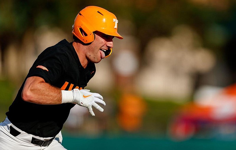 Tennessee Athletics photo / Tennessee left fielder and cleanup hitter Griffin Merritt enters this weekend's super regional at Southern Mississippi with a .306 batting average and a team-high 18 home runs.