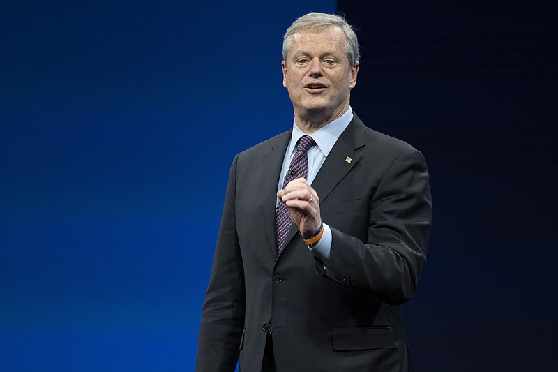 AP file photo by Darren Abate / Charlie Baker has focused on finding ways to create more uniform regulation of NIL compensation since he took over as president of the NCAA in early March.