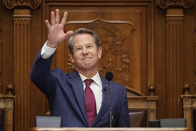 Georgia Gov. Kemp Says He’ll Support Republican Party's 2024 Nominee ...