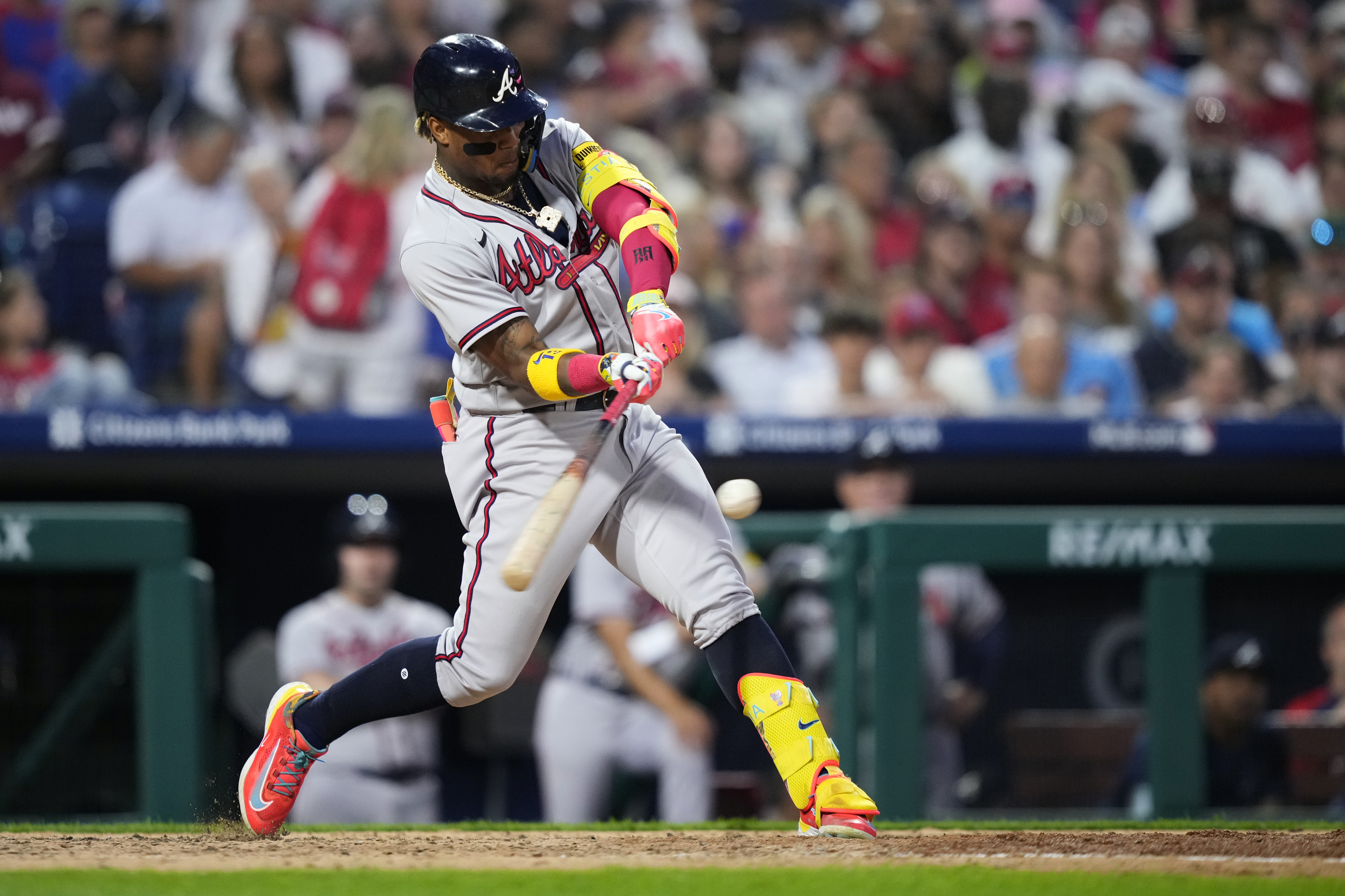 Strider, Rosario power Braves to 13-1 rout of Phillies
