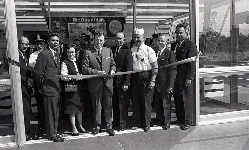 Chattanooga News-Free Press file photo via ChattanoogaHistory.com. The first Chattanooga-area McDonald's restaurant opened at 5701 Ringgold Road in 1963.
