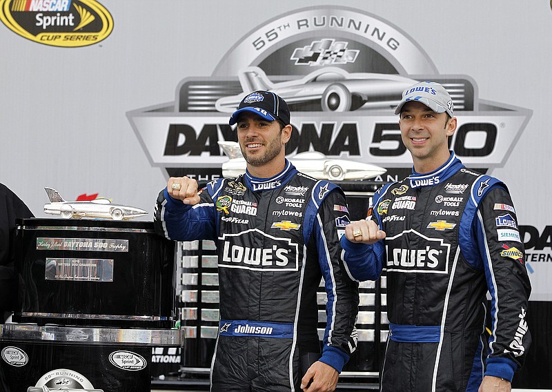 Jimmie Johnson, Chad Knaus Could Enter NASCAR Hall Of Fame Together ...