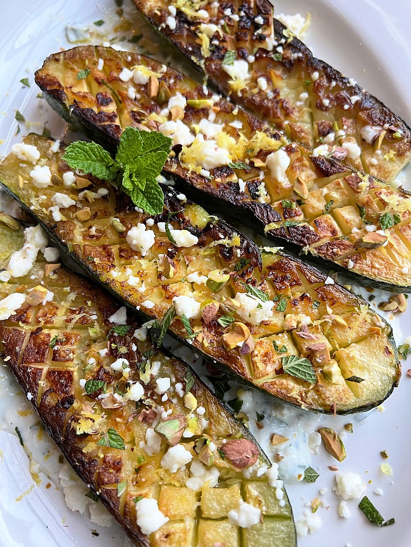 With Mediterranean-style, pan-roasted zucchini it’s impossible to stop ...