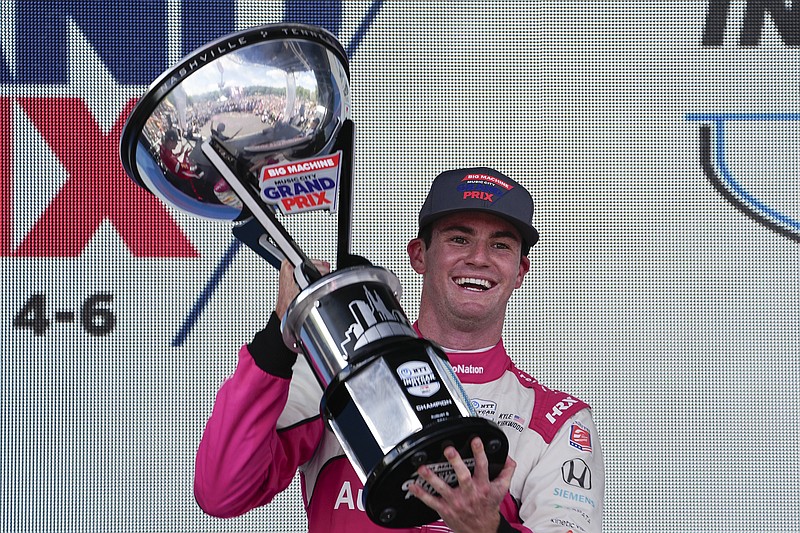 Kyle Kirkwood wins Music City GP for second IndyCar victory ...