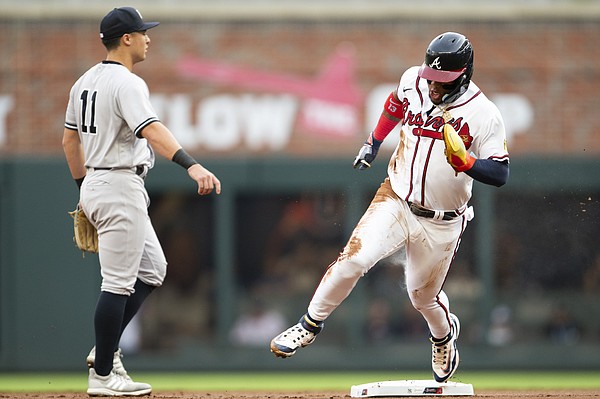 Bryce Elder impressive after rough inning, Marcell Ozuna helps Braves rally  to beat Mets - The Athletic