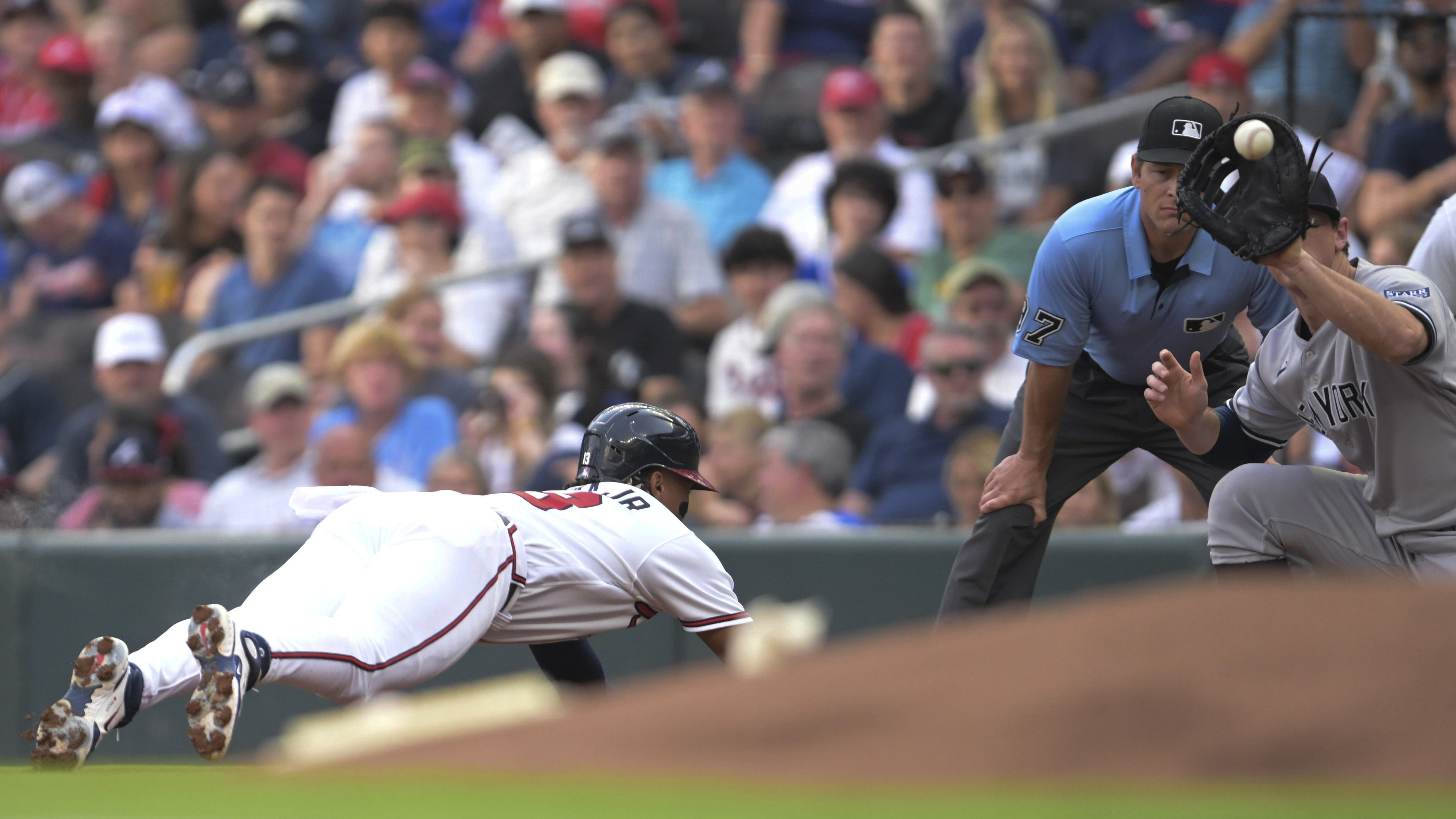 Bryce Elder shuts down skidding Yankees, Marcell Ozuna hits 3-run