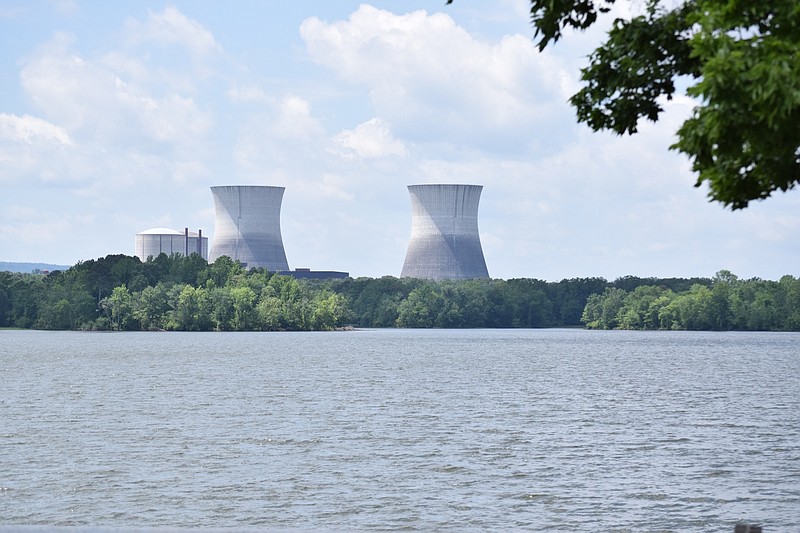 Staff File Photo By Ben Benton / The cooling towers at TVA's Bellefonte Nuclear Generating Station in Jackson County, Alabama, are seen from Bellefonte Road in the town of Hollywood on May 18, 2017.