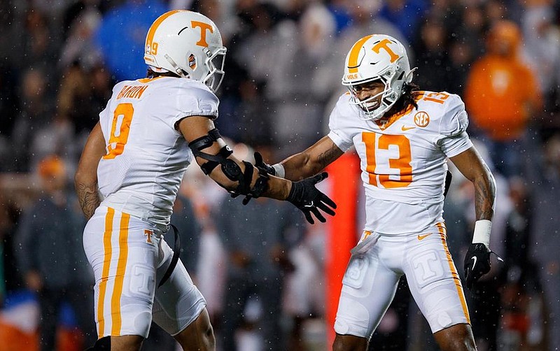 Tennessee football celebrates win over South Carolina 