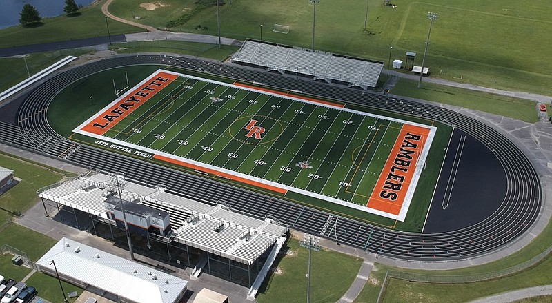 City of LaFayette photo / The new synthetic turf at Jeff Suttle Field is a source of pride for LaFayette High School and its student-athletes.
