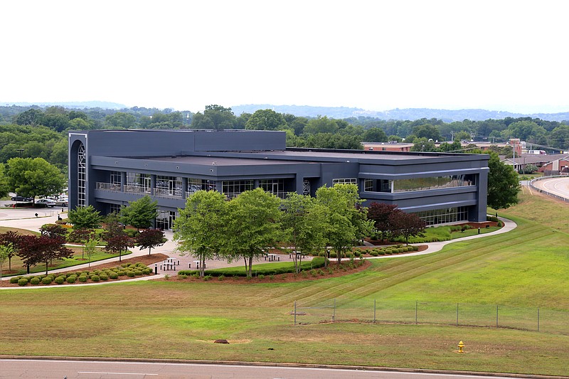 Contributed photo / Parkridge Medical Center purchased this 55,000-square-foot office building on Jenkins Road near Interstate 75 for $36 million last week. Parkridge and Erlanger hospital are proposing to develop the site as an outpatient surgery center.