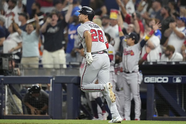 Braves tie record for MLB single-season homers but lose to Nationals in  final game before playoffs
