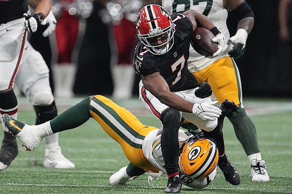 Falcons speedy rookie Bijan Robinson will test Packers run defense