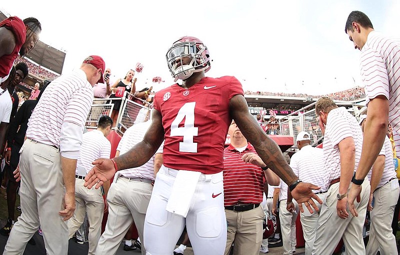 Tide turning to Milroe again as starting quarterback