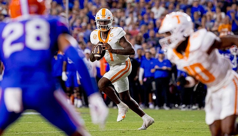 Tennessee Athletics photo / Tennessee sixth-year senior quarterback Joe Milton III is playing at a really high level according to offensive coordinator Joey Halzle, but the Volunteers didn't operate at their usual pace during Saturday night's 29-16 loss at Florida.