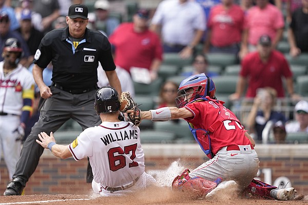 Ozuna hits 2 HRs, Braves rough up Nola, Phillies