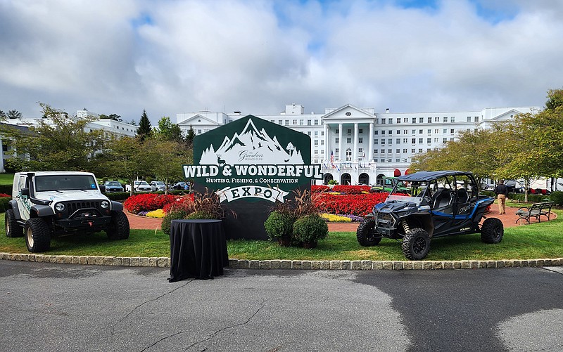 Contributed photo / The Greenbrier Resort in White Sulphur Springs, W.Va., hosted the inaugural Wild & Wonderful Hunting, Fishing & Conservation Expo on Sept. 22-24, and "Guns & Cornbread" columnist Larry Case saw a lot to like everywhere he went during the event.