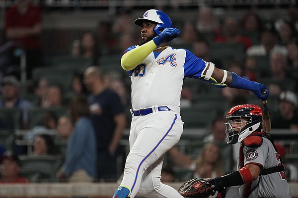 Braves' Marcell Ozuna GOES OFF with 2 homers + double vs. Dodgers