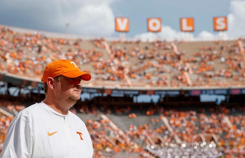 Tennessee Athletics photo / Tennessee's Josh Heupel ranked among the nation's top-10 highest paid coaches at the start of the 2023 football season.