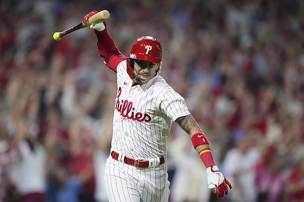 MLB playoffs roundup: On day of sweeps, Phillies set up rematch