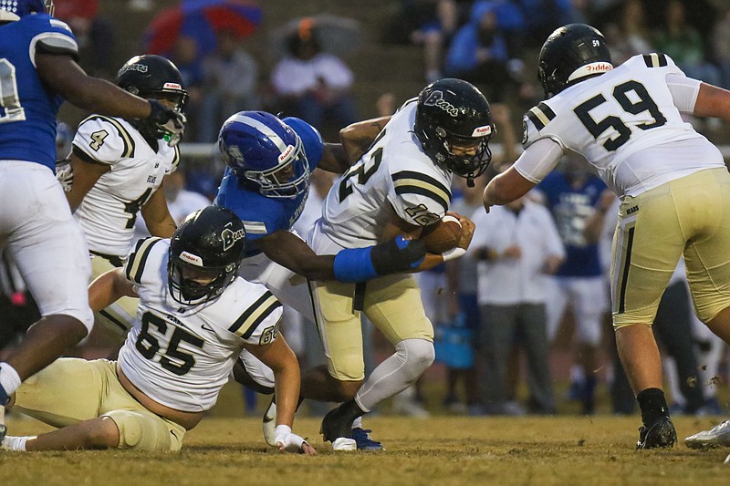 Bradley Central defense mauls Red Bank for second shutout win of season