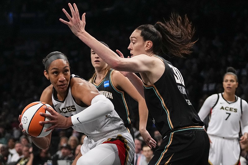 A'ja Wilson has Aces on brink of first WNBA championship