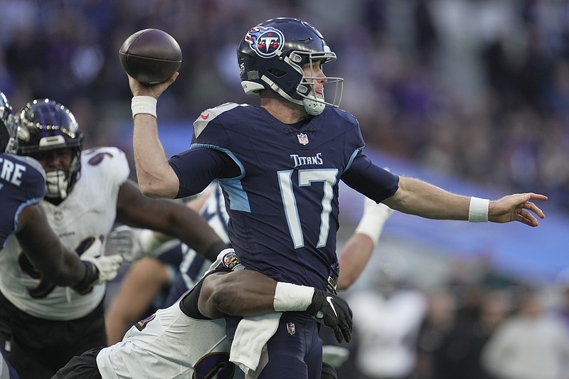 Tennessee Titans uniforms ranked in bottom half of NFL