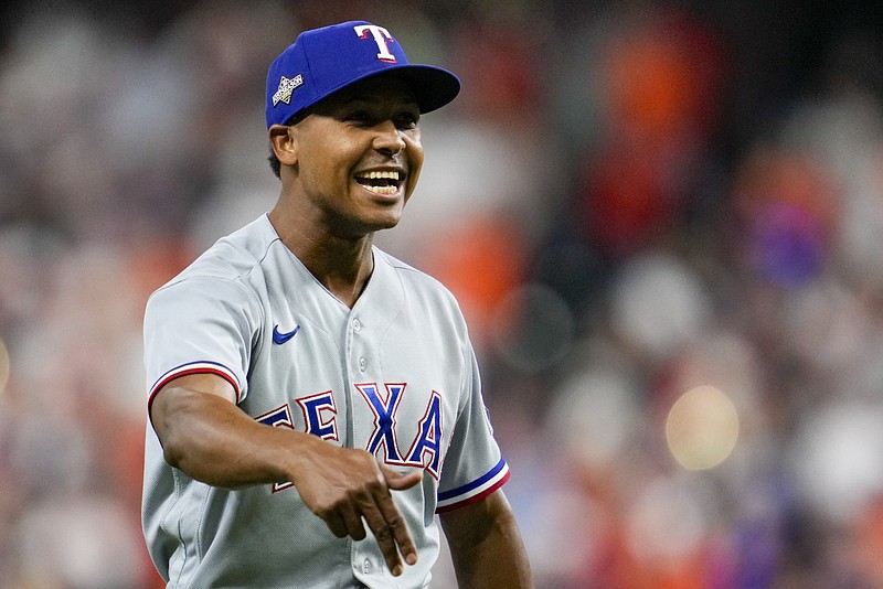 Rangers build big early lead off Valdez, hold on for win over Astros to  take 2-0 lead in ALCS