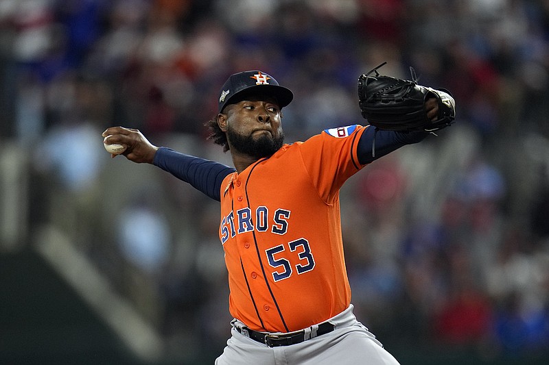 Astros beat Rangers on road, pull within 2-1 in ALCS