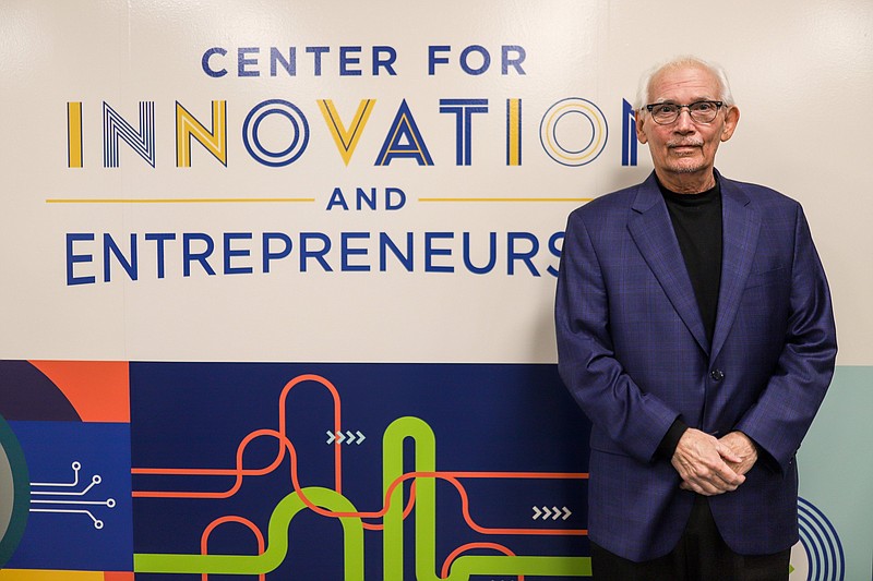 Photography by Olivia Ross / Mike Bradshaw, Director of the Center for Innovation and Entrepreneurship at UTC.