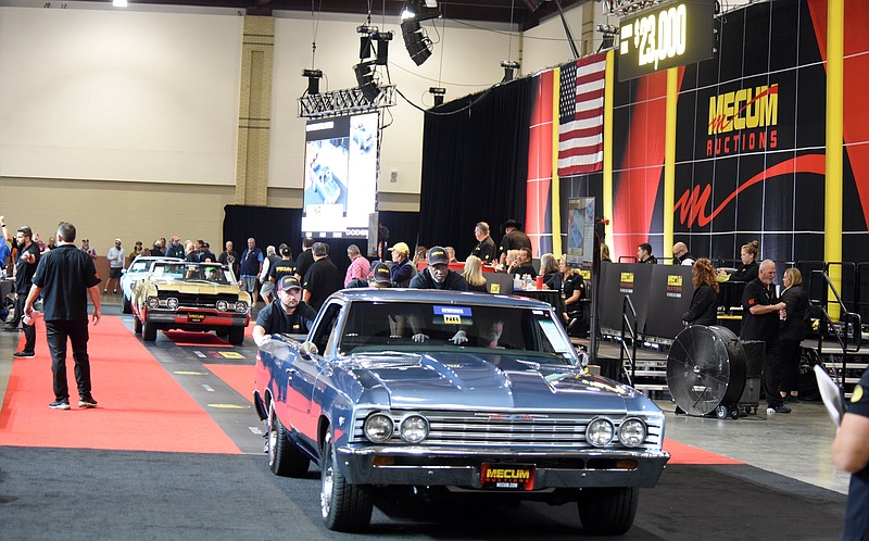 Chevy s dominate top 10 sales at Mecum Auction Chattanooga Times