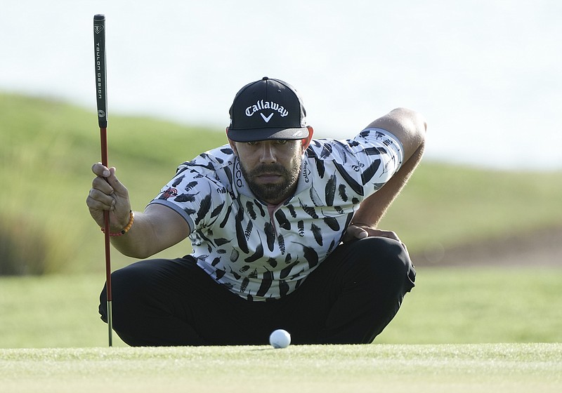 AP file photo by Moises Castillo / Erik van Rooyen won the World Wide Technology Championship on Sunday for the second PGA Tour victory of his career.