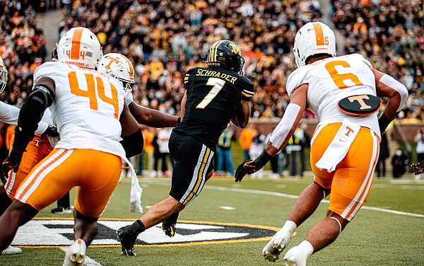 Cody Schrader Mizzou shred Vols in top20 showdown