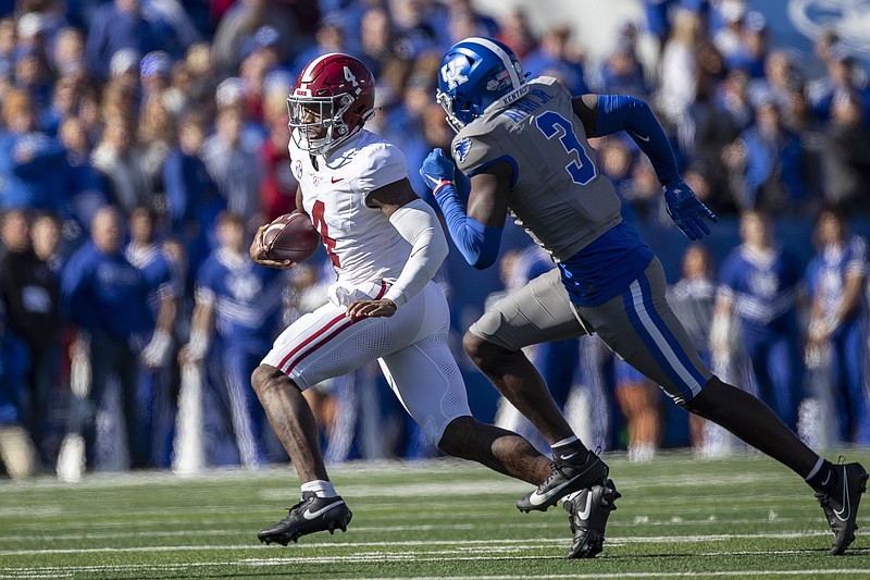 Alabama clinches the SEC West after 49-21 win over Kentucky