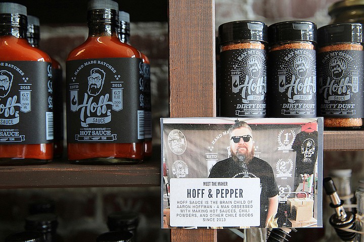 Staff file photo / Chattanooga-made Hoff & Pepper sauces have made the list of 12 Southern foods to give as holiday gifts, compiled by The Atlanta Journal-Constitution.