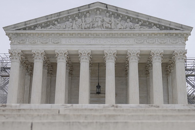 Photo/Mariam Zuhaib/The Associated Press / The U.S Supreme Court is seen on Friday, Dec. 1, 2023, in Washington.