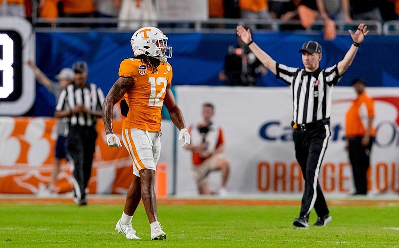 Tennessee Athletics photo / Former Tennessee safety Tamarion McDonald, who played in 42 games for the Volunteers with 24 starts, announced Saturday that he would be playing his final season at Ole Miss.