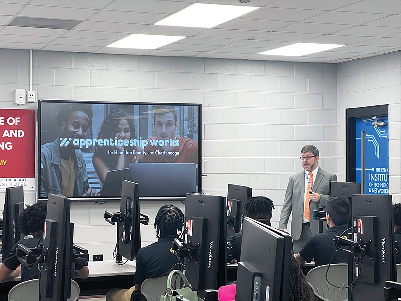 Contributed photography / Apprenticeship Works, a coalition of businesses, local government, schools, nonprofits, foundations and other partners, recently debuted to expand and strengthen the apprenticeship ecosystem in Hamilton County and Chattanooga.