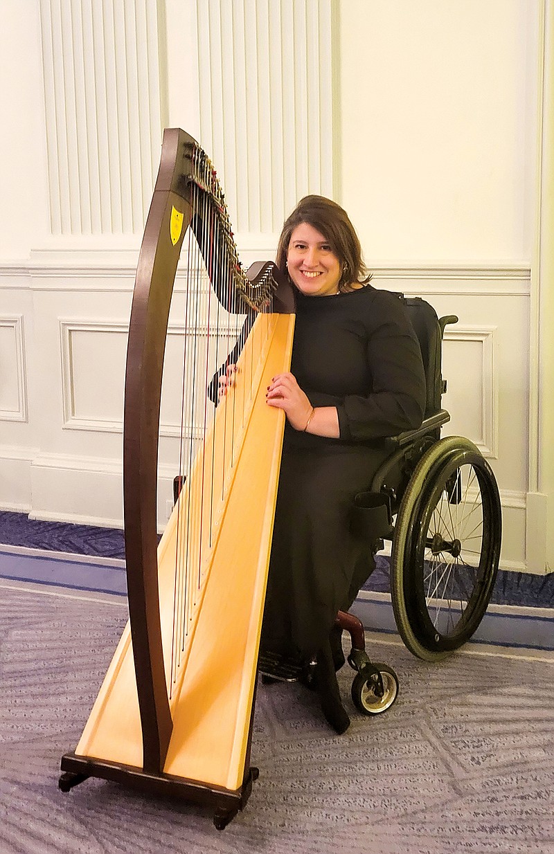 Contributed photo / Harpist Rachel Payne