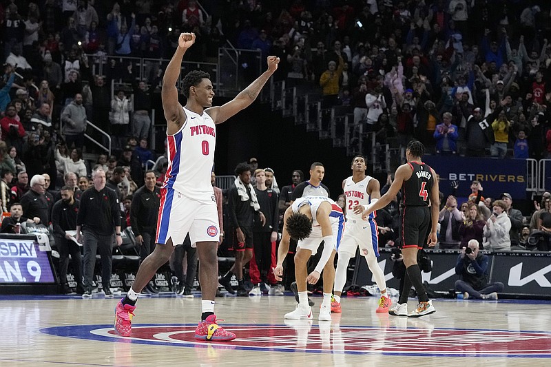 Pistons beat Raptors to end 28-game losing streak | Chattanooga Times Free  Press